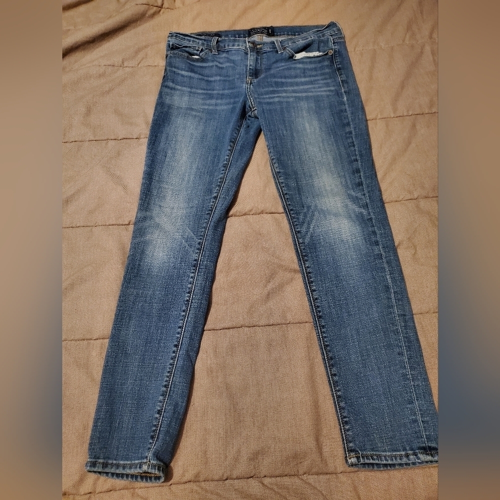 Lucky Brand Charlie Skinny Women's Jeans Medium Blue Wash 10/30